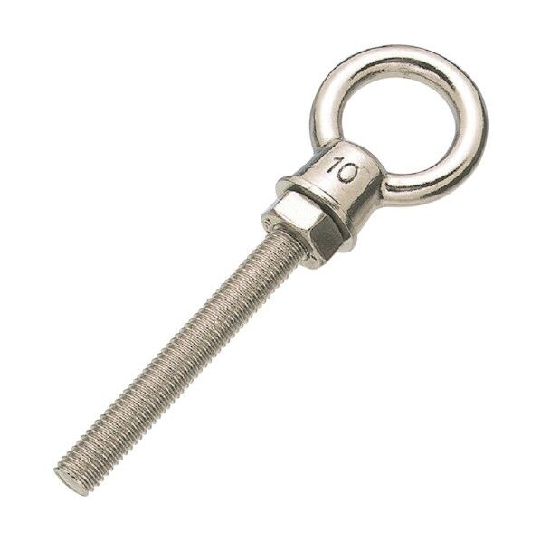 K型ロングアイボルト(ミリネジ) 捻径M-10 A-1708 1点