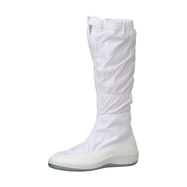 安全 クリーン静電靴 フード ファスナー式 SU561 30CM SU561-30 1点