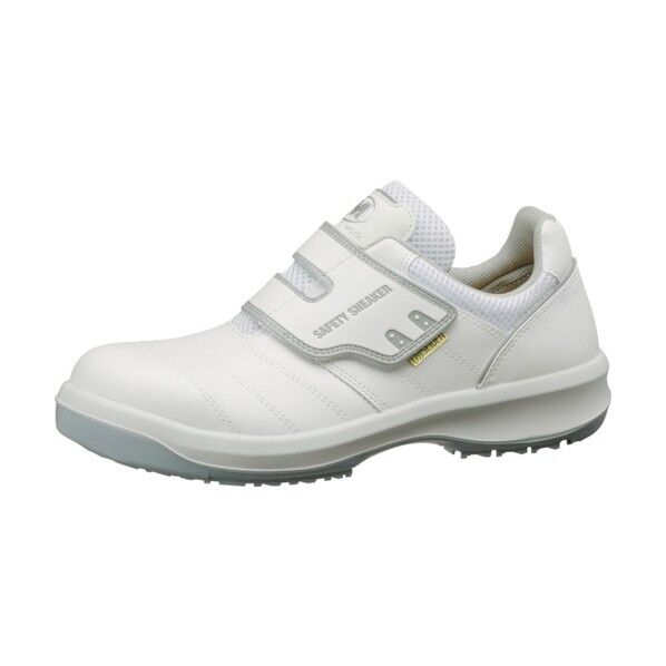 スニーカータイプ 超耐滑底安全靴 ハイグリップセフティ HGS595N静電ホワイト 26cm HGS595N-SEIDEN-W-26.0 1点
