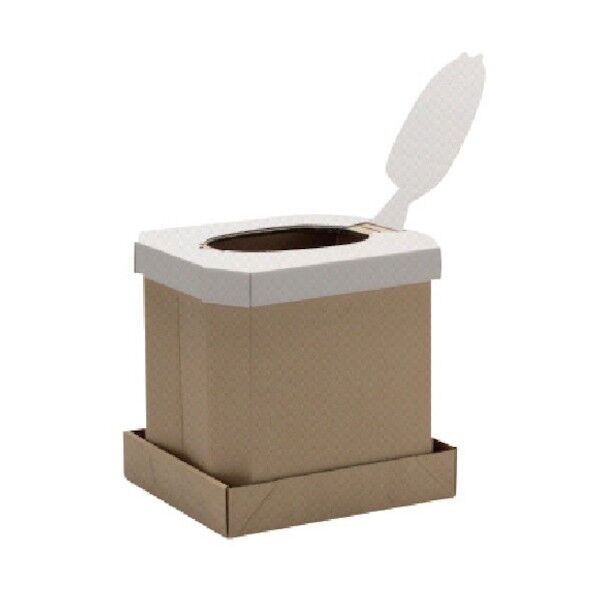 ダンボール組立トイレ(ベンリー袋付)