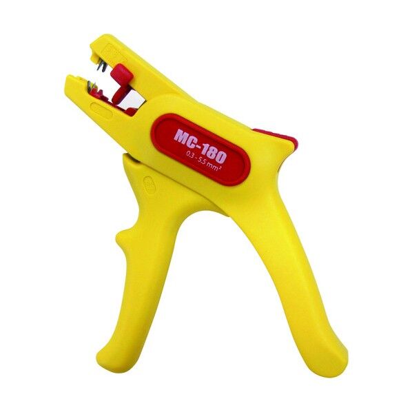 ケーブルストリッパー 全長170mm イエロー MC-180