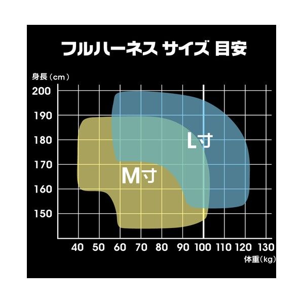フルハーネス スタンダードタイプM MATH800 1本