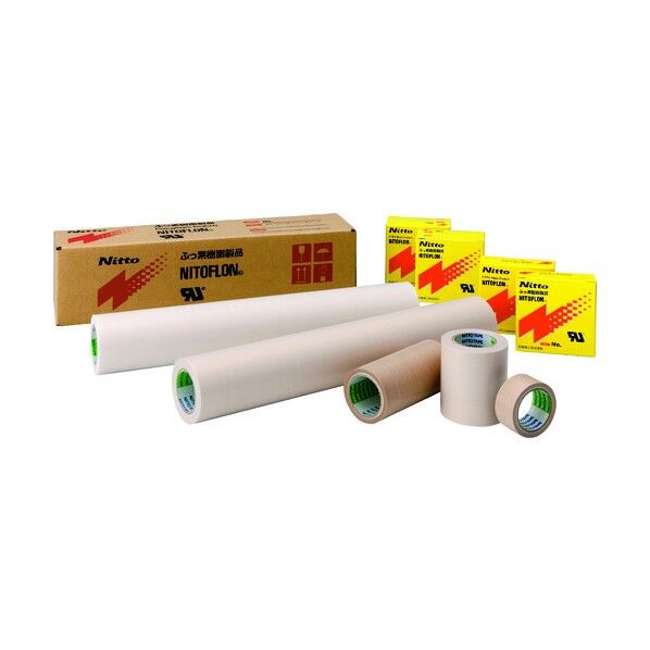 日東電工 ニトフロン含浸ガラスクロスフィルム No.970ー2UL 0.1mm×200mm×10m 9702X10X200 1点...