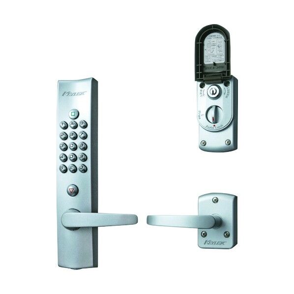 長沢 自動施錠鍵付・シリンダー切替タイプ キーレックス AS