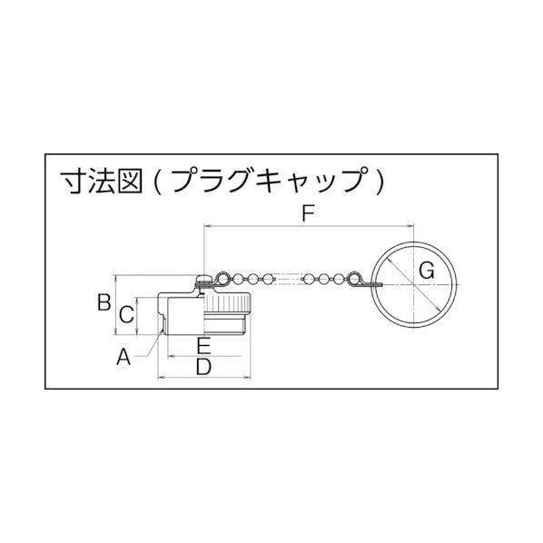 防水メタルコネクタNJWシリーズ用プラグキャップ プラグキャップ