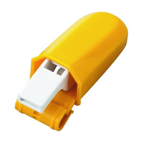 ヘルメット用ホイッスル(ホルダー一体型)ST670 溝付ヘルメット用 241068 1個