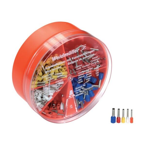 絶縁カバー付圧着端子(詰め合わせ)H1.0/14～H2.5/15 9025900000 1点