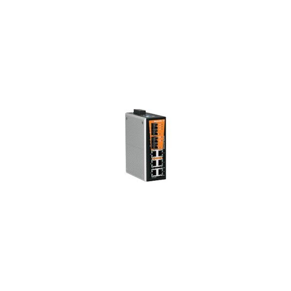 日本ワイドミュラー IE-SW 産業用スイッチングHUB 8ポート RJ45(6ポート) SCシングルモード(2ポート) 1241020000 1点