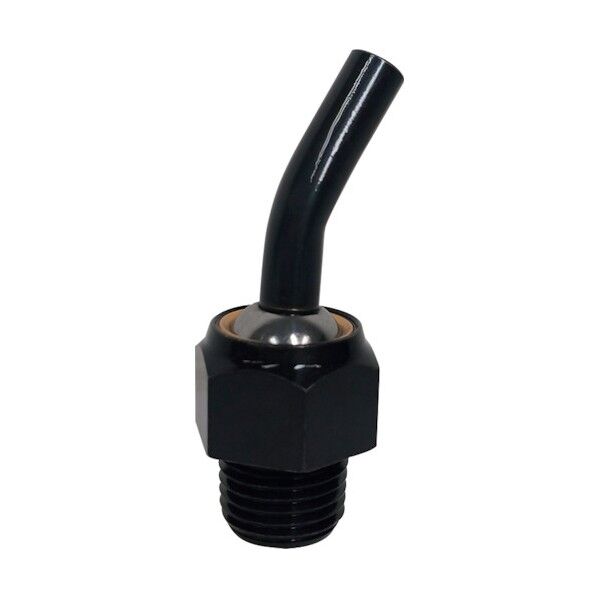 日機 ポイントフィットノズル PT1/8 L40(先曲げ15°) NNPT1/8-40S(15) 1点...