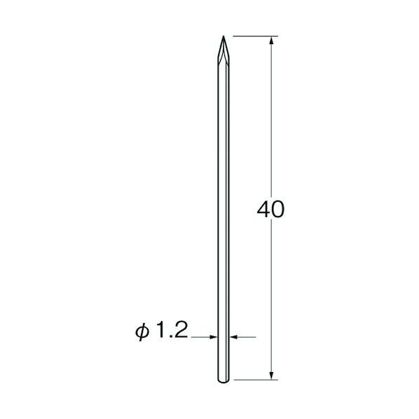 超硬ナイフ(タガネタイプ) Q6211 1本