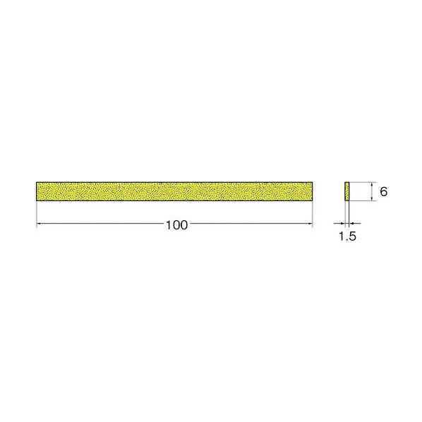 セラミックスティック砥石全長(mm):100粒度(#):700 Q4232 1本