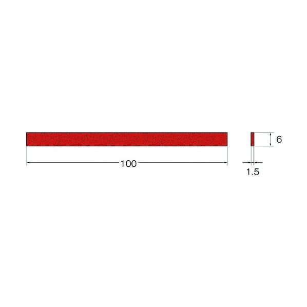 セラミックスティック砥石全長(mm):100粒度(#):1200 Q4234 1本