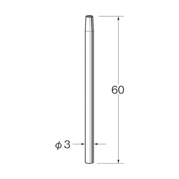ラビン砥石(一般用)ネジ込み式ロングシャンク R4851 5本