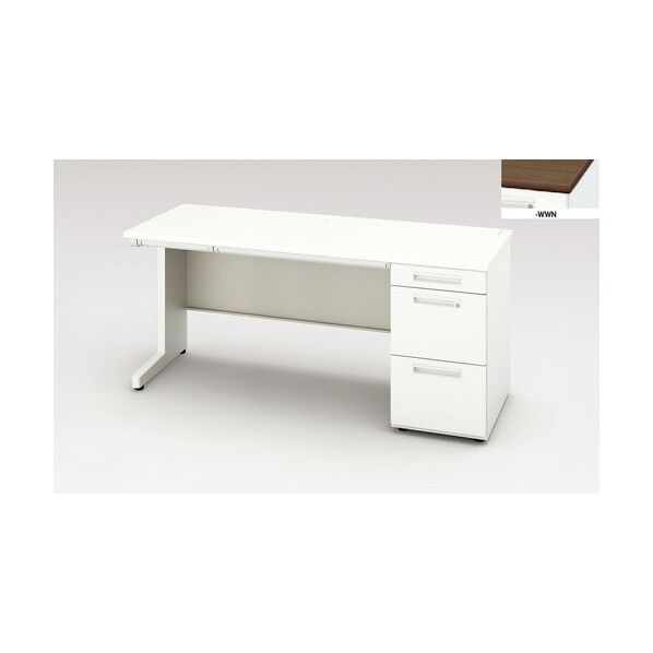 片袖デスク XEHH166G-WWN 1点