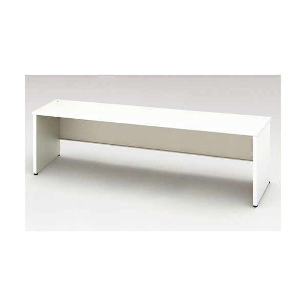 平デスク(引出し無し仕様) XEHH247FDNP-WH 1点