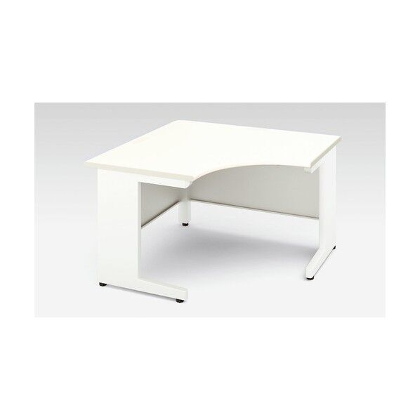 コーナーデスク(90°用) XED127CT-WH 1点