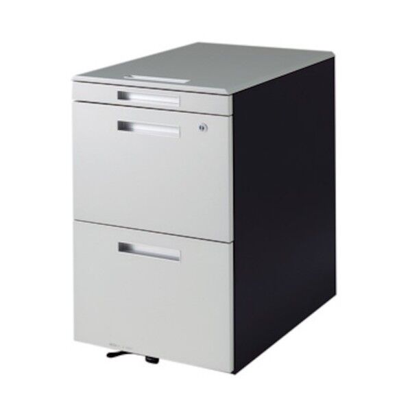 ワゴン(トレー付2段) WKF046SHC-SVD 1点