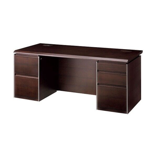 両袖デスク WD-880W-W9 1点