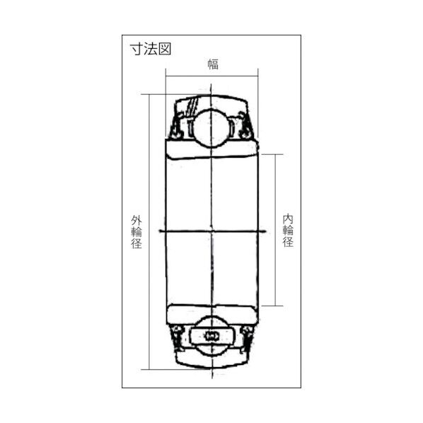 ユニット用玉軸受 UK形 (テーパ穴形、アダプタ式)