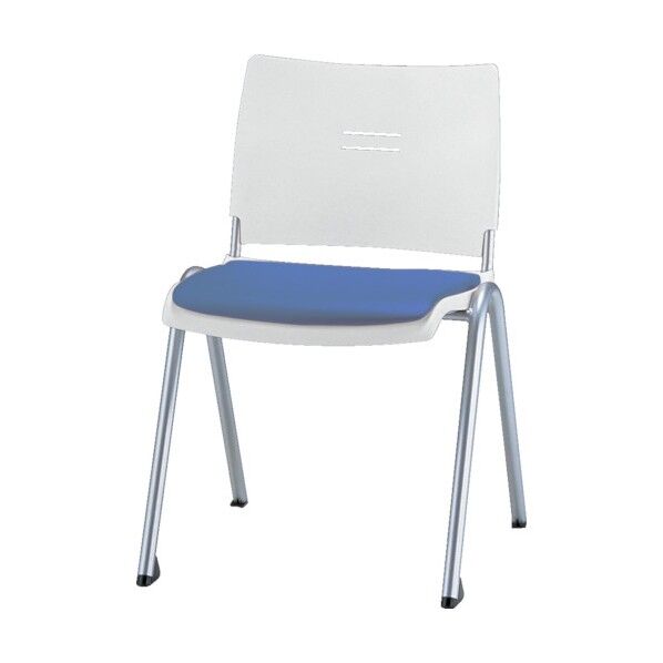 会議用チェアー 布張り E213FN-LBL 1点