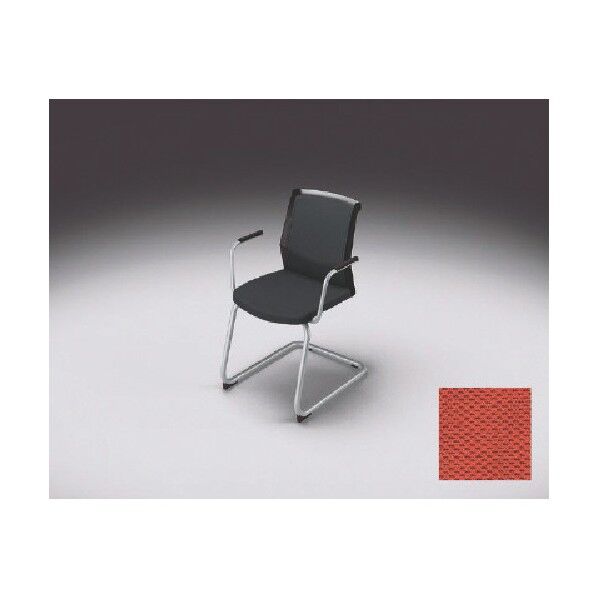 会議用チェアー E298F-OR 1点