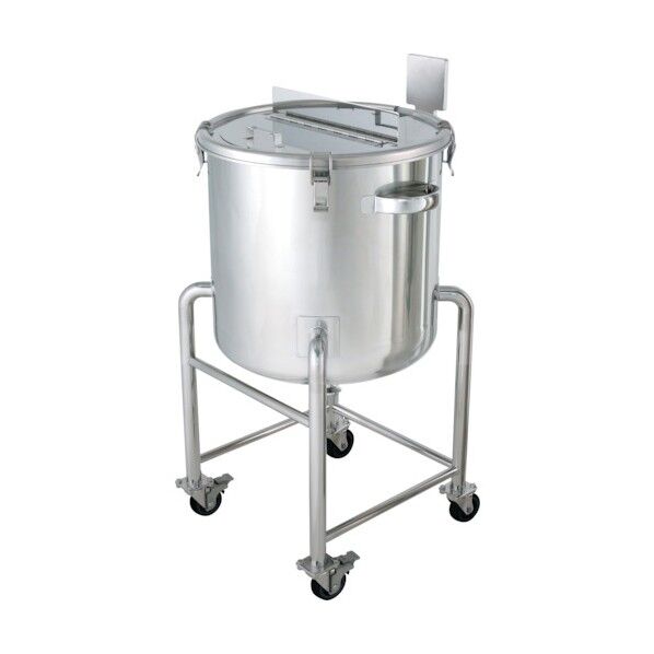 ステンレスタンク鏡板型攪拌機座付容器80L DTK-47 1