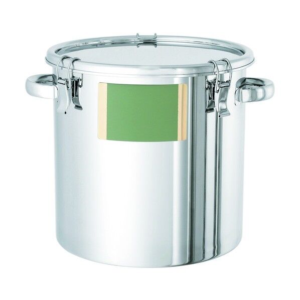 日東 シール座付ステンレス密閉容器(クリップ式/EPDM) 20L CTH-LZ-30/PEA 1個