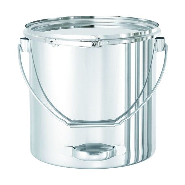 日東 吊り下げ式下部取っ手付密閉容器(バンド式/NBR) 25L CTLBD-33/PNL 1個