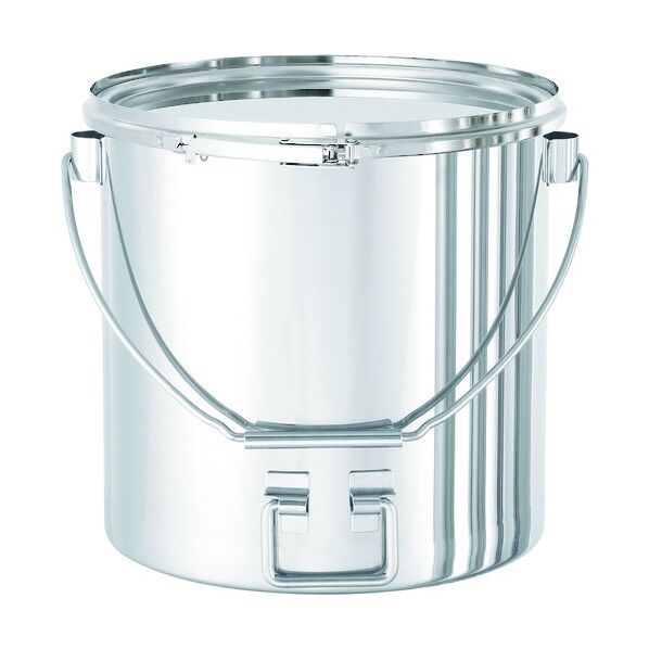 日東 吊り下げ式下部折りたたみ取っ手付密閉容器(バンド式/CR) 10L CTLBDF-24/PCL 1個