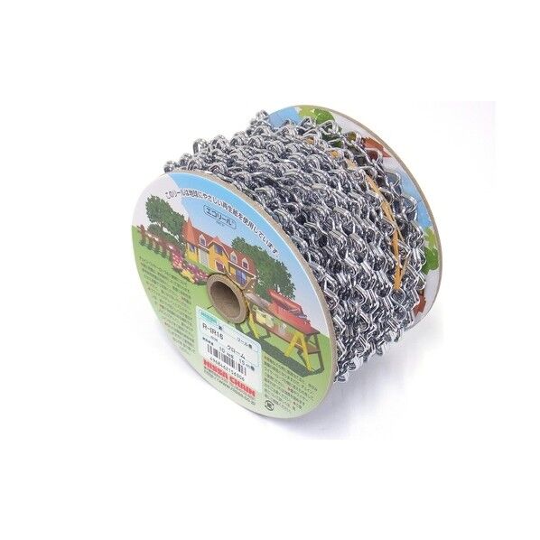 二重リール巻チェイン クローム 15m R-IR16 1