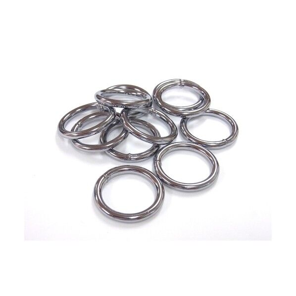 チェーン/リング 鉄クローム 4×25.3mm ISR40H(溶接アリ) クローム継手 200個