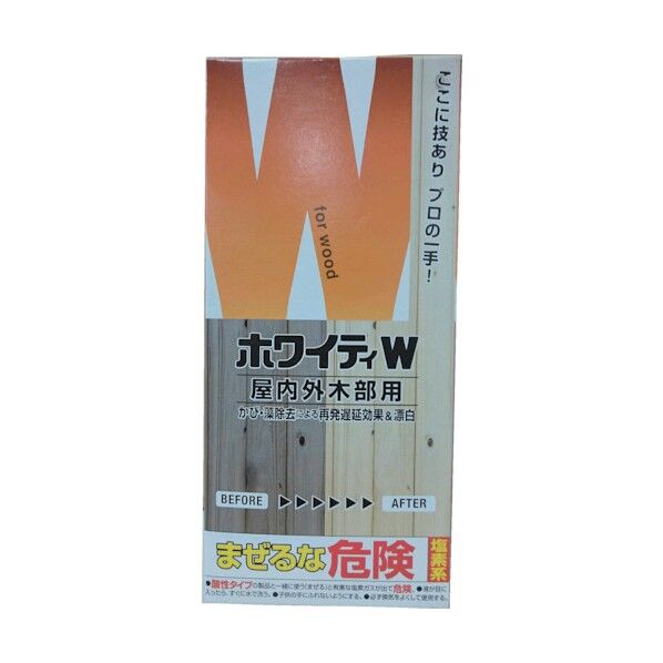 ホワイティW屋内外木部用 500ml 1