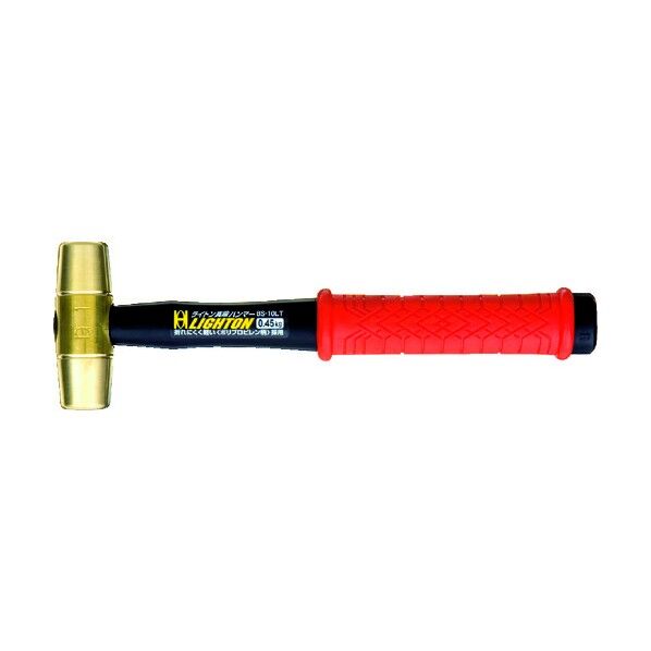 オーエッチ工業 ライトン真鍮ハンマー(PP柄)♯1 BS-10LT 1点...