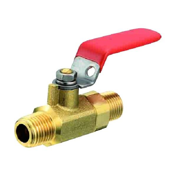 ミニチュアボールバルブ MR1型 (黄銅) Rねじ×Rねじ