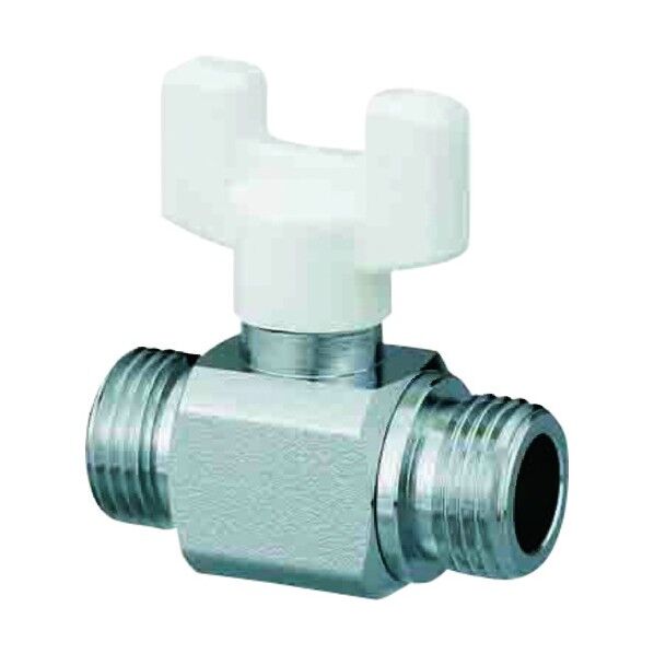 ボールバルブ AE7型 (黄銅) Gねじ×Gねじ メッキ付