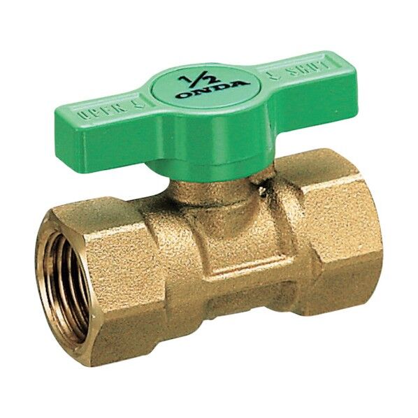 ボールバルブ FS型 (黄銅・Tハンドル) Rcねじ×Rcねじ