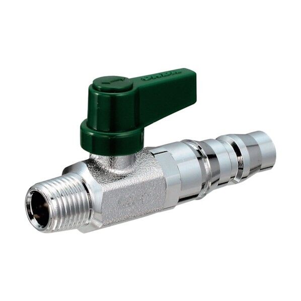 ボールバルブ フリーボール M7型 (黄銅) Rねじ×エアープラグ