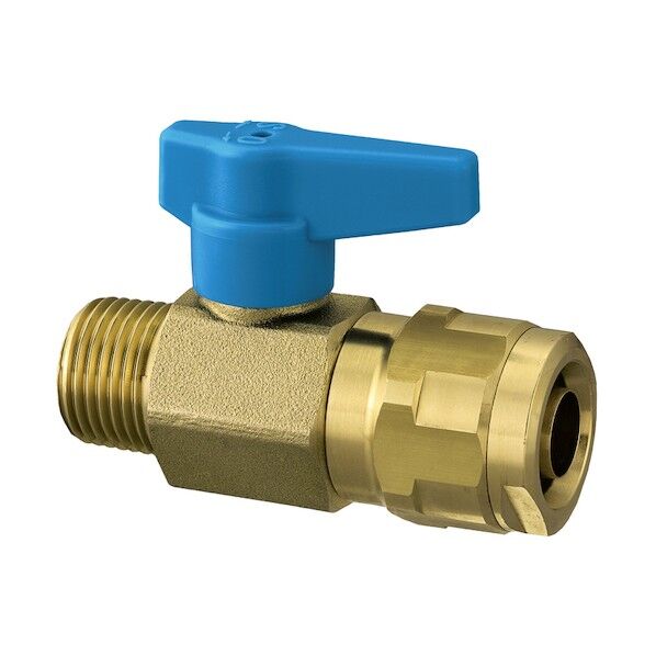 ダブルロックジョイント WB1型 ダブルロックバルブ テーパおねじ ブルー R1/2×16A(PEX) WB1A-1316B-S 1点