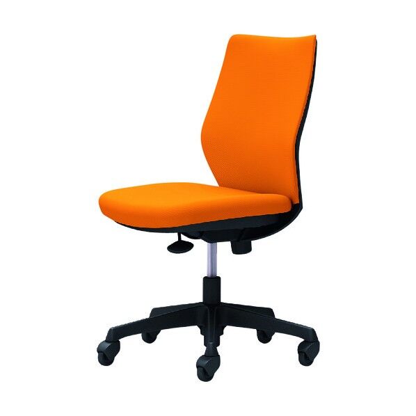 CG-M 肘無 背パッド ハンガー無 ブラックボディ ゴムキャスター オレンジ CG17JR FZH8 1点