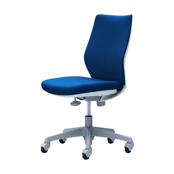 CG-M 肘無 背パッド ハンガー無 ホワイトボディ ゴムキャスター ミディアムブルー CG17XR FZH3 1点