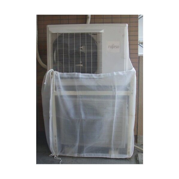 エアコン室外機養生カバー(2段ラック用)