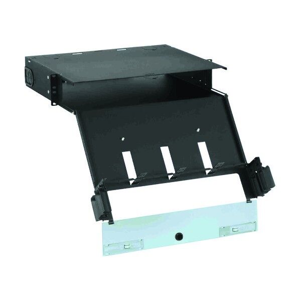 QuickNetラックマウント用ファイバーエンクロージャー カセット8個取り付け可 FCE2U 1点