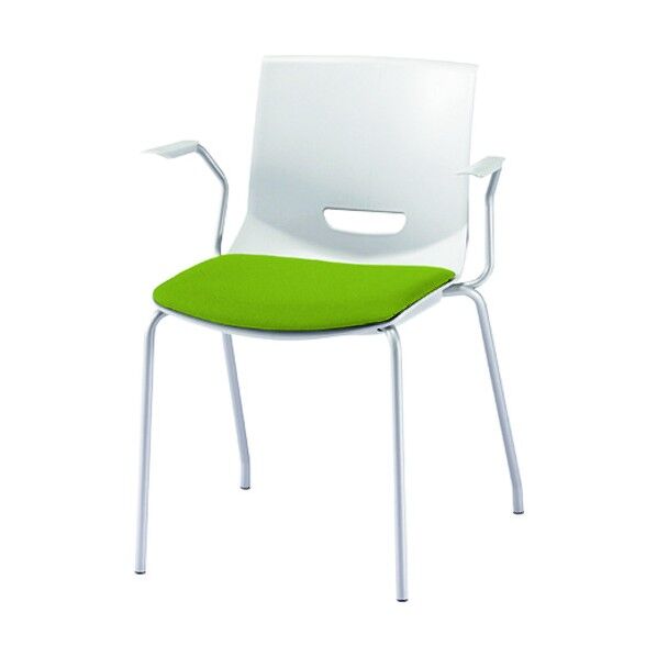 15489)会議イス UB MB-UB04S LGR 1点