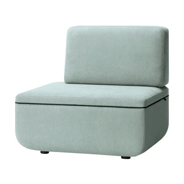 ※法人専用品※プラス 51484)WFソファ 1人掛ワイドR LS-WFS14RS CLG 1点