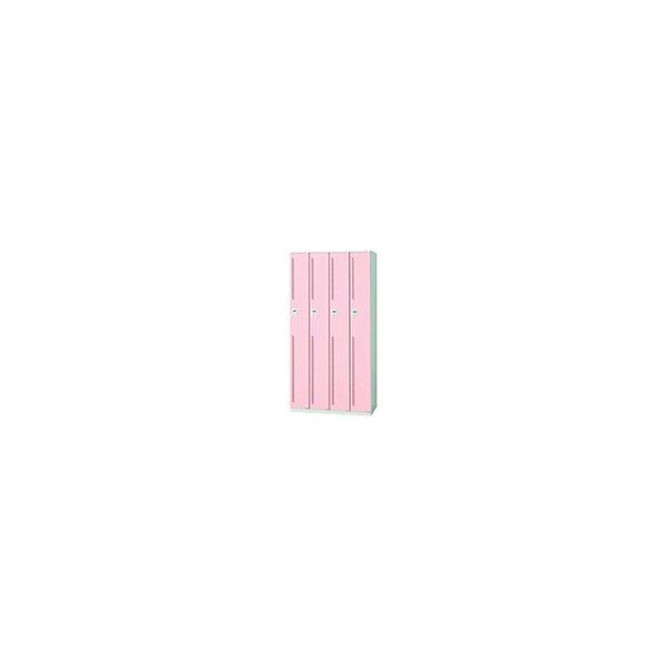 プラス 31365)LZ 更衣ロッカー LZ-4D PK 1点
