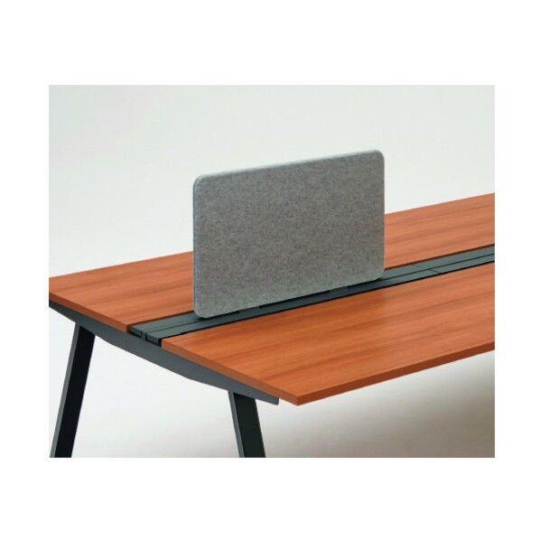 664568)GenelaデスクP両面レス GE-083WNP-F BK 1点