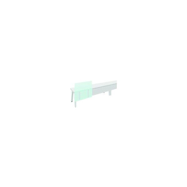 プラス 665091GenelaデスクP片面アクリルGE089KAP TG/W4 GE-089KAP TG/W4 1点