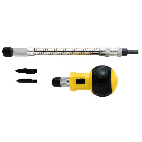 サンフラッグフレキビット付ラチェットドライバー