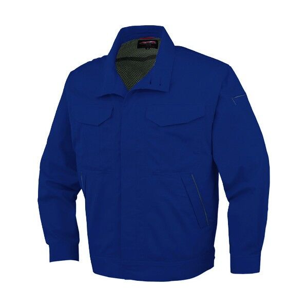 比翼長袖ブルゾンA-742 6 DアズーリLL A-742-6-LL 1点