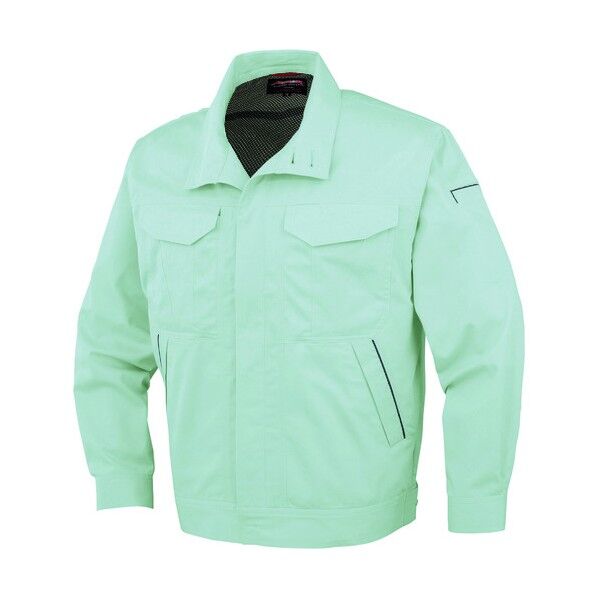 比翼長袖ブルゾンA-742 9パウダーGS A-742-9-S 1点